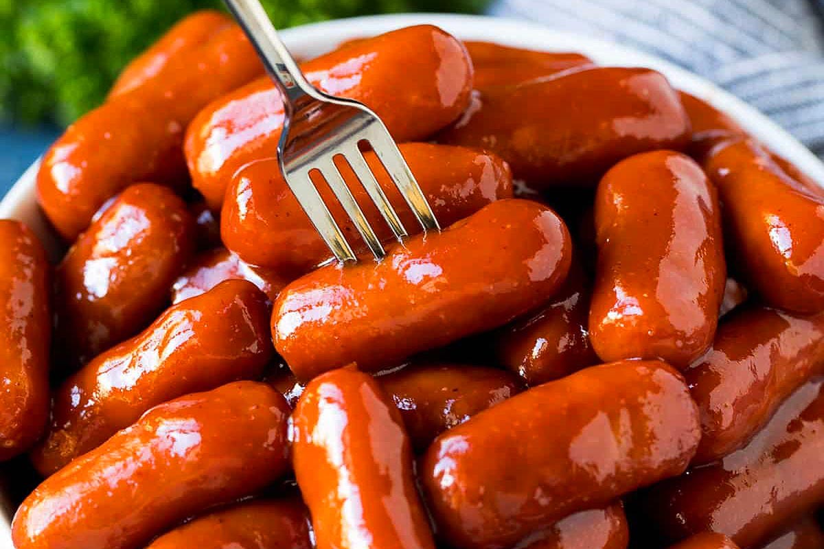 Crockpot Little Smokies. 