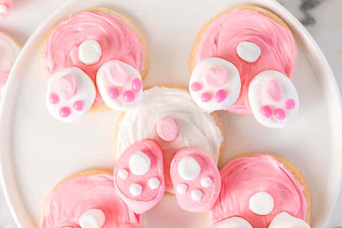 Bunny Butt Cookies.