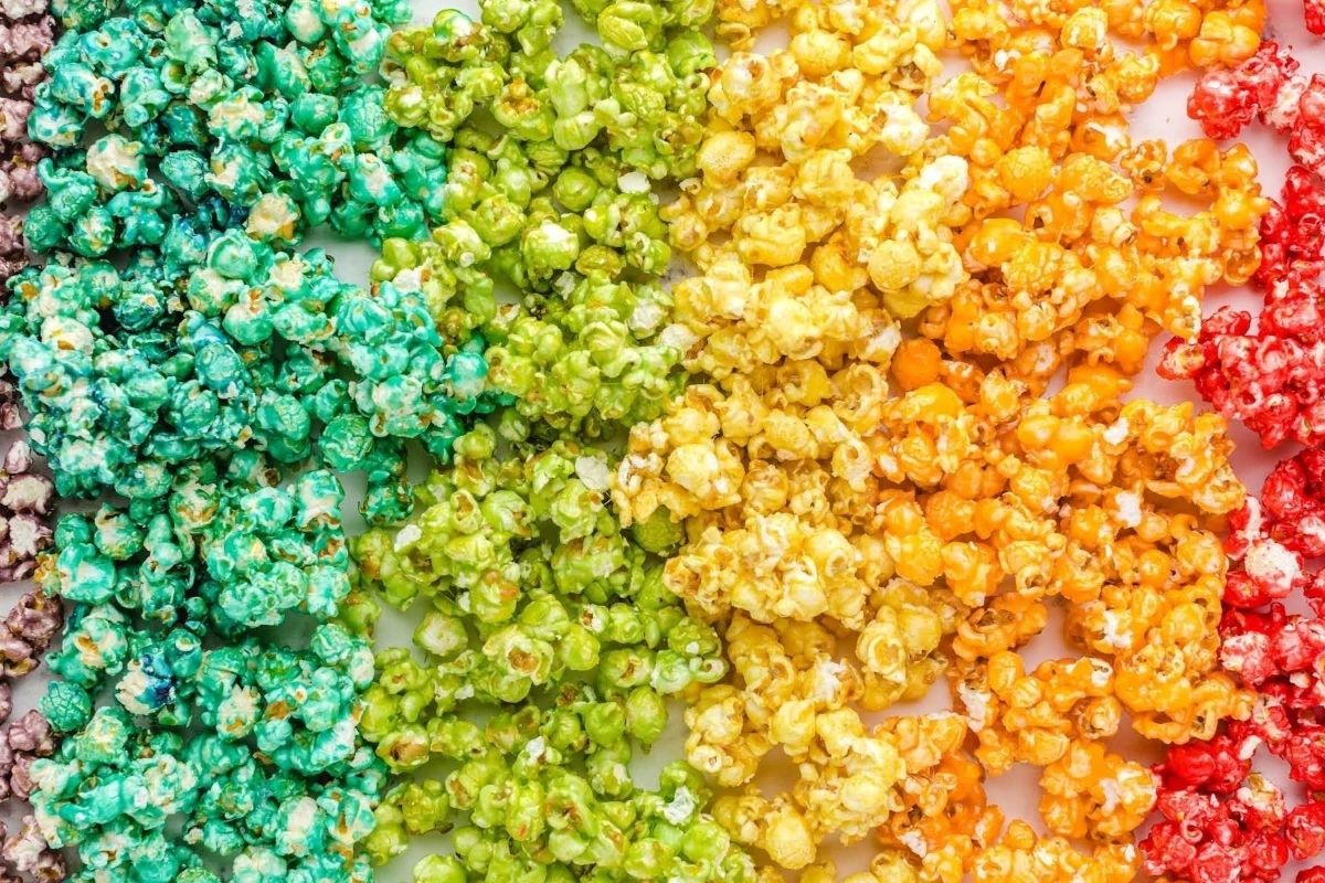 Rainbow Popcorn.
