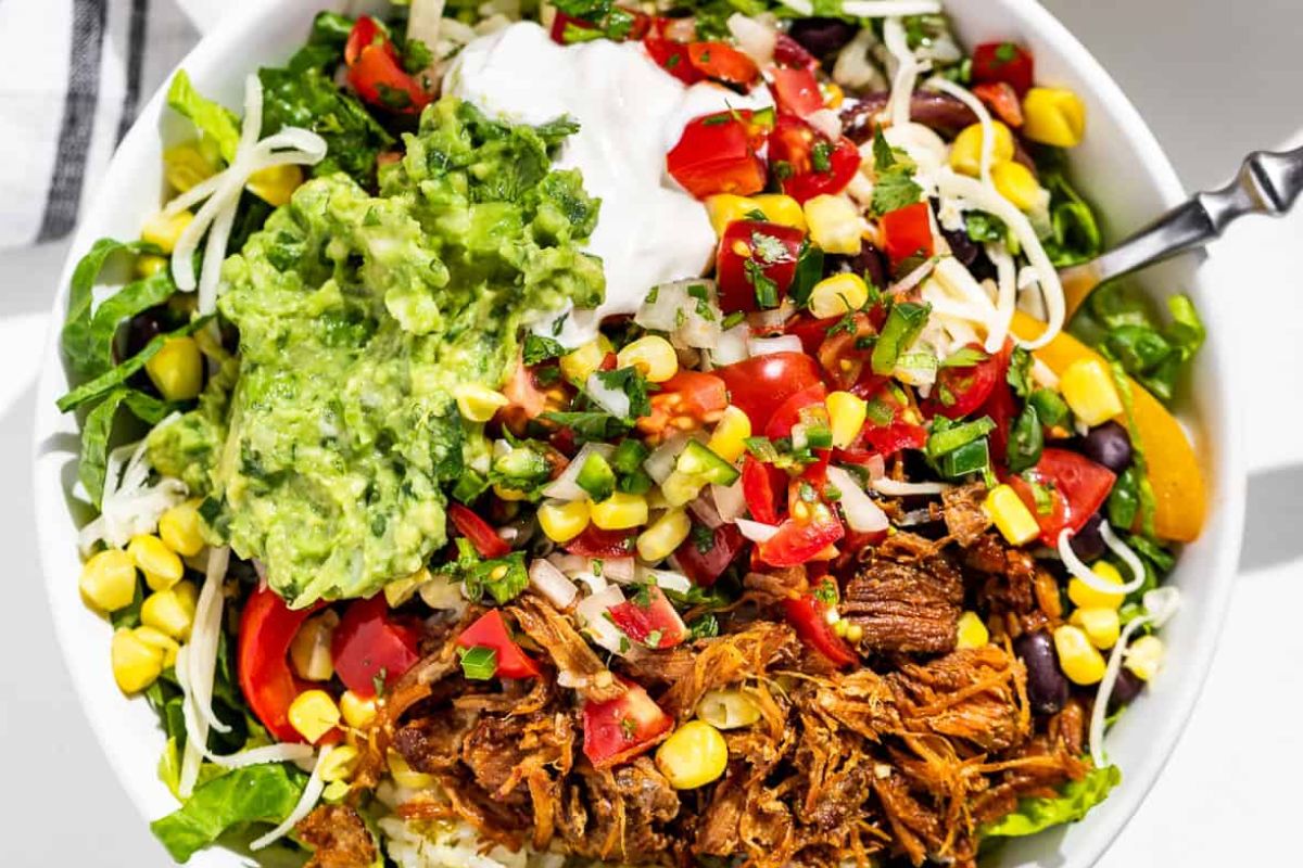 Carnitas Burrito Bowls.