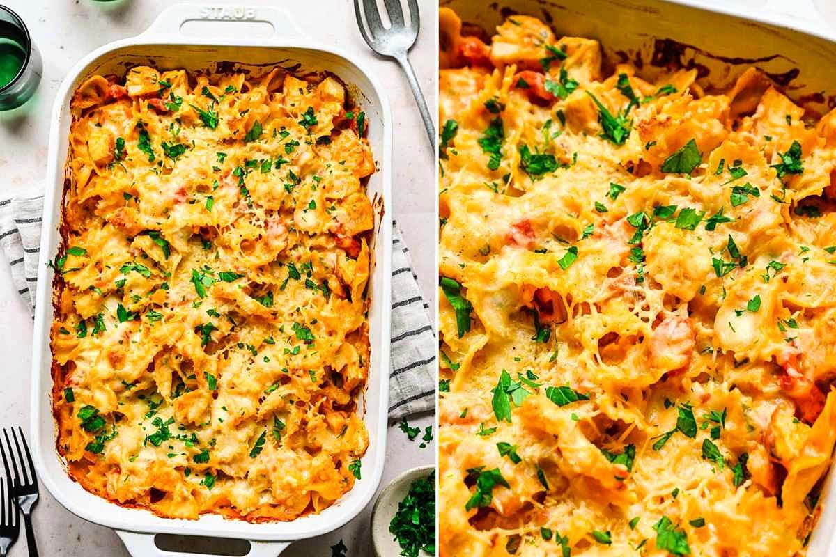 Chicken Pasta Bake.