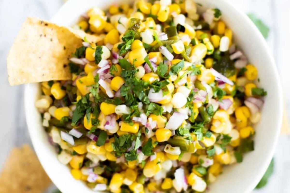 Copycat Chipotle Corn Salsa Recipe.