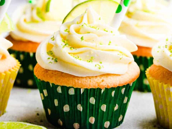 Gin And Tonic Cupcakes.