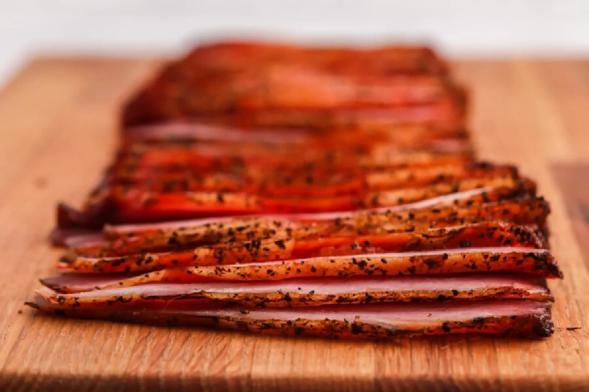 Smoked Bacon Recipe With Real Maple.