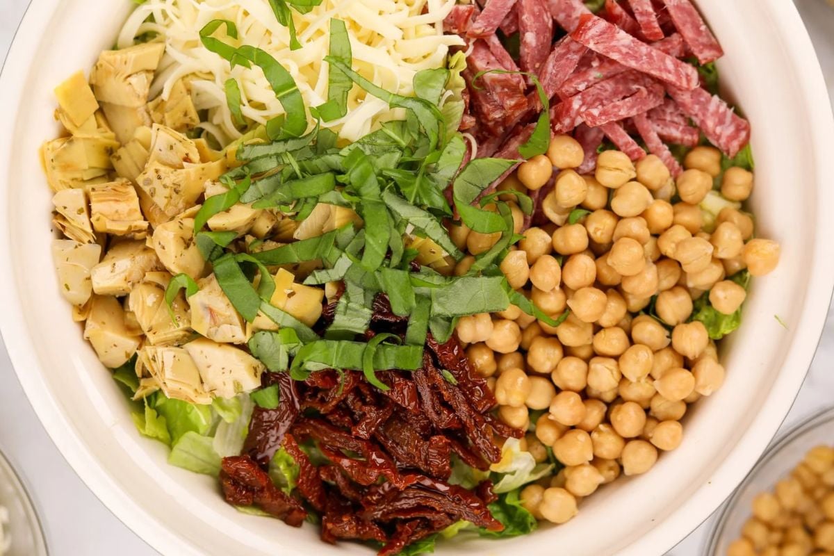 The Famous La Scala Chopped Salad Recipe.