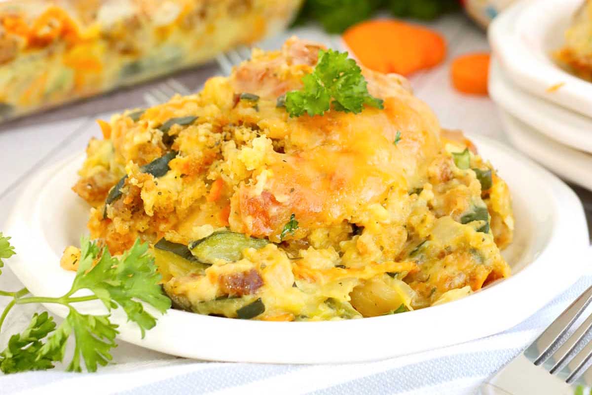 Zucchini Casserole Stuffing.