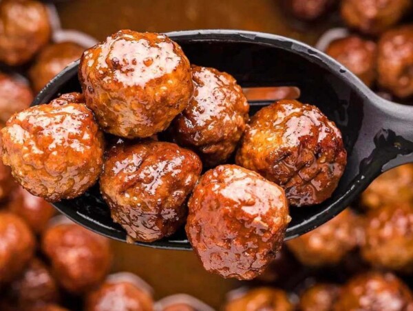 Merlot Meatballs Recipe.