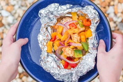 Pineapple BBQ Chicken Foil Packs - xoxoBella