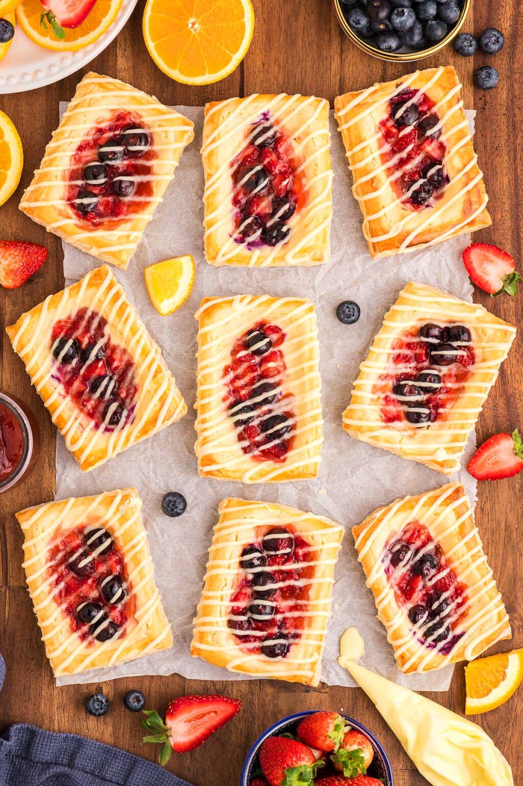 Cream Cheese Berry Danish Recipe xoxoBella