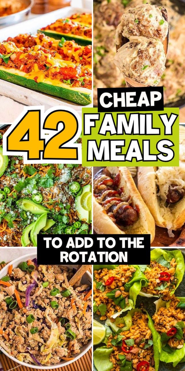 Range of budget-friendly dishes including soups, one-pots, stir fries and clever ingredient stretches