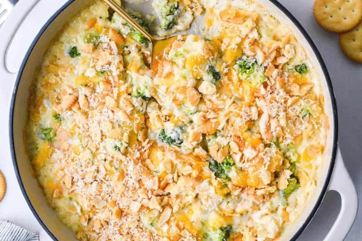 Broccoli Cheese Casserole.