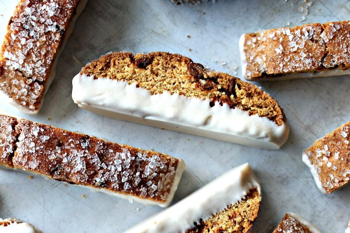 Cinnamon Chip Biscotti.