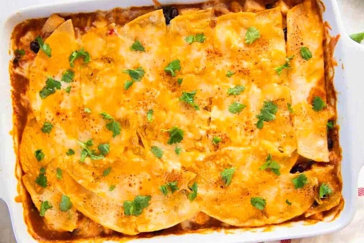 Cowboy Chicken Casserole.