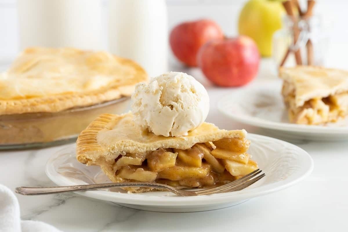 Double Crust Apple Pie.