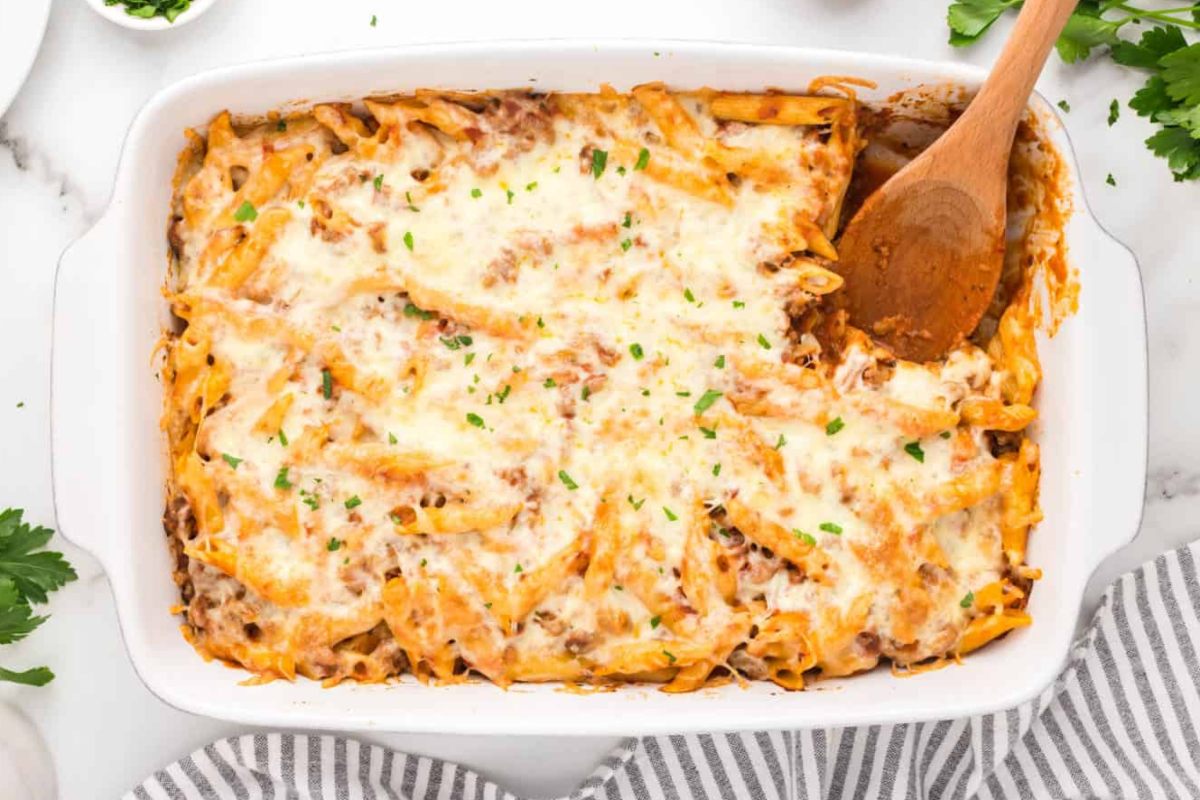 Ground Beef Casserole.
