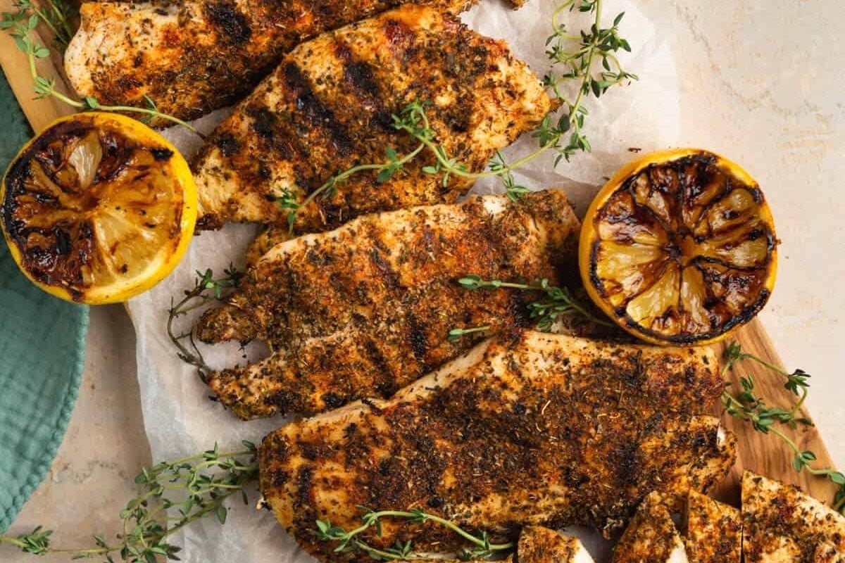 Herb Crusted Chicken Texas Roadhouse Copycat Recipe.