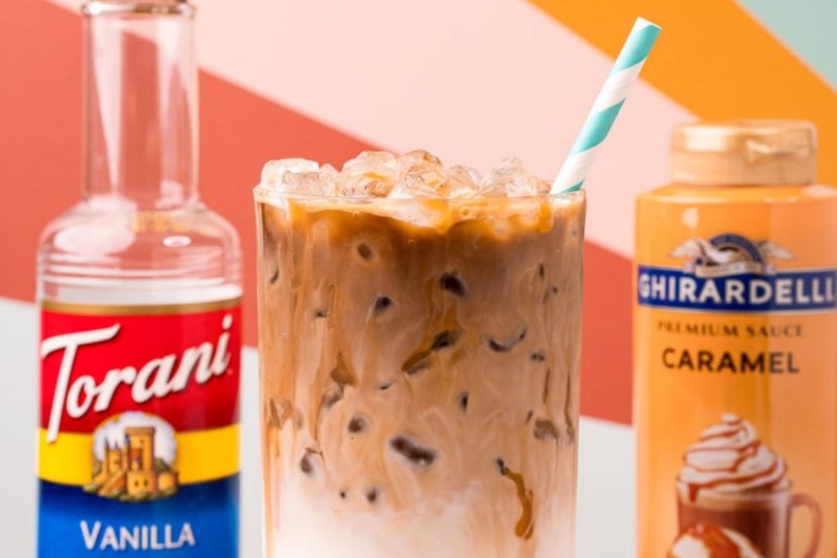 Iced Caramel Macchiato.