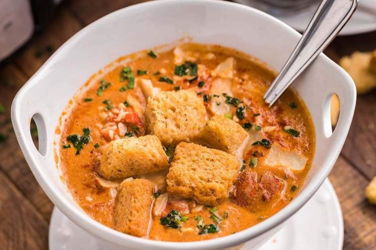 Key West Crab and Lobster Bisque.