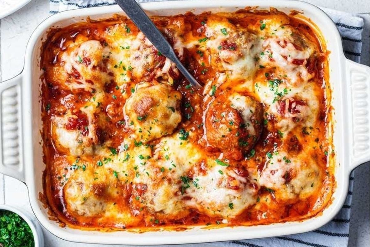 Meatball Casserole.