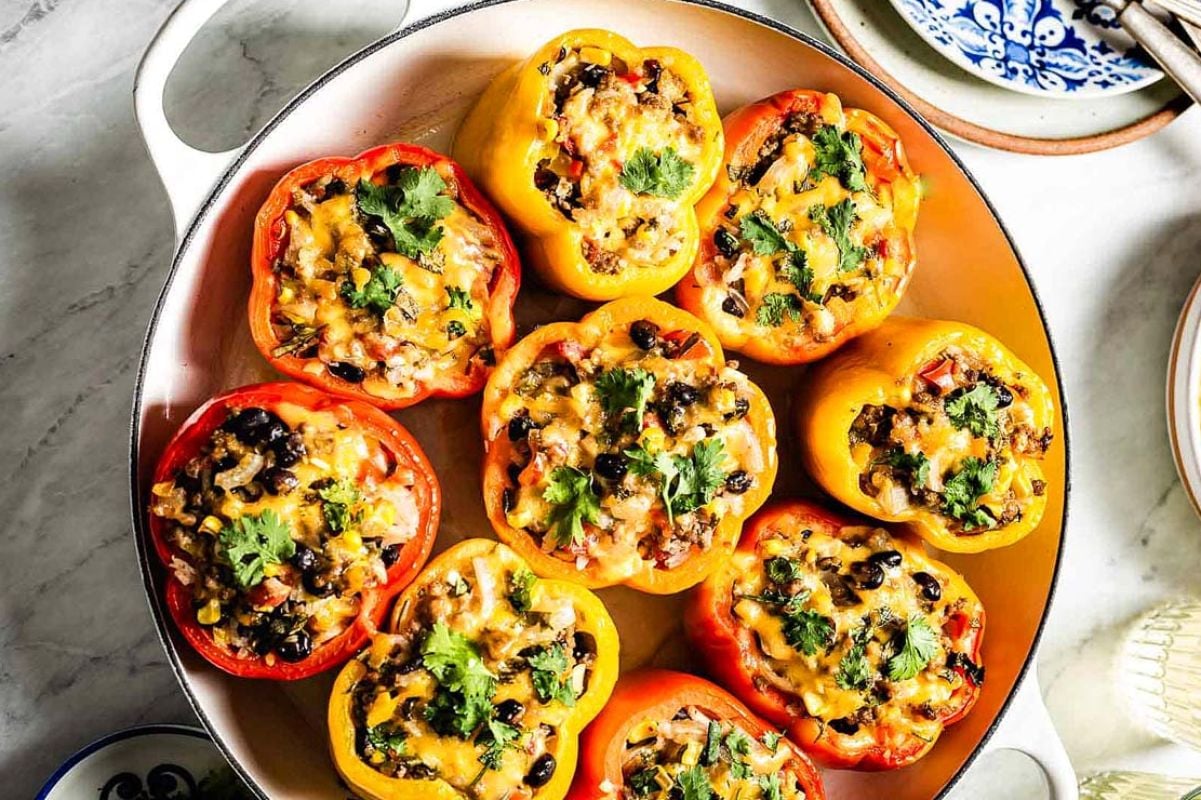 Mexican Stuffed Bell Peppers.