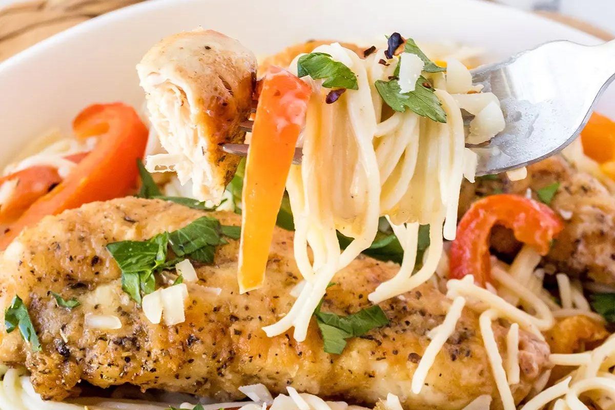 Olive Garden Chicken Scampi (Copycat Recipe).