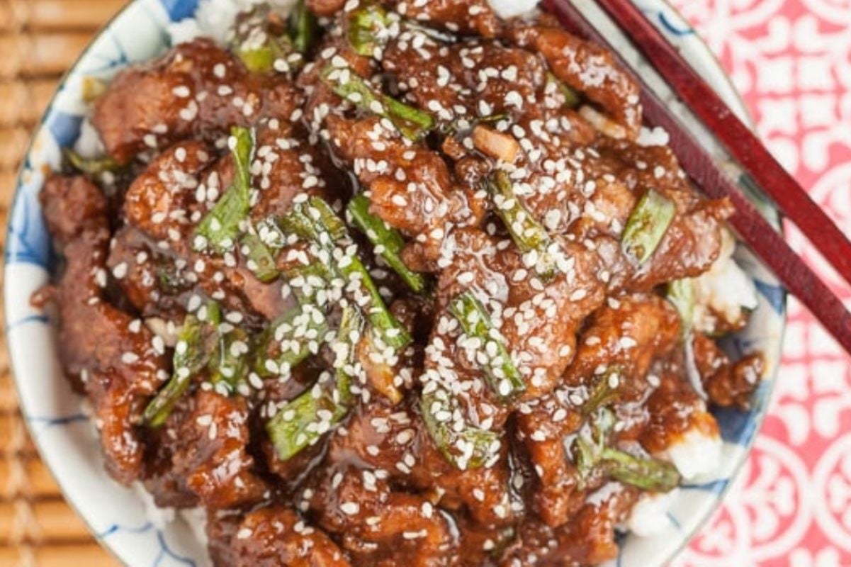P.F. Chang's Mongolian Beef.