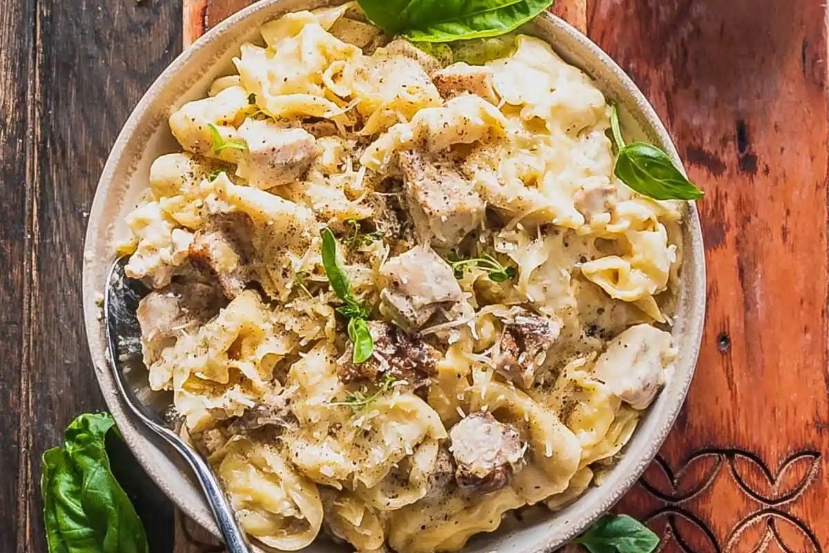 Panera Chicken Tortellini Alfredo.