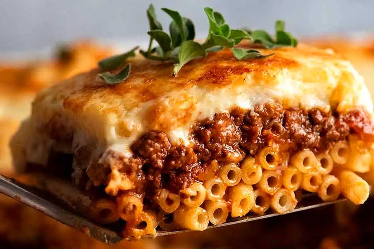 Pastitsio.