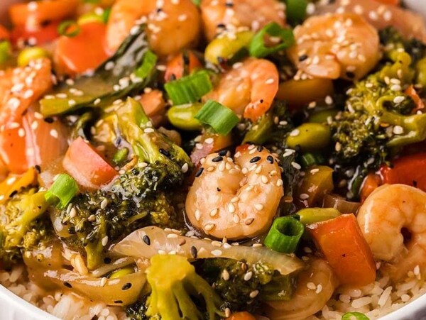 Shrimp Chop Suey.