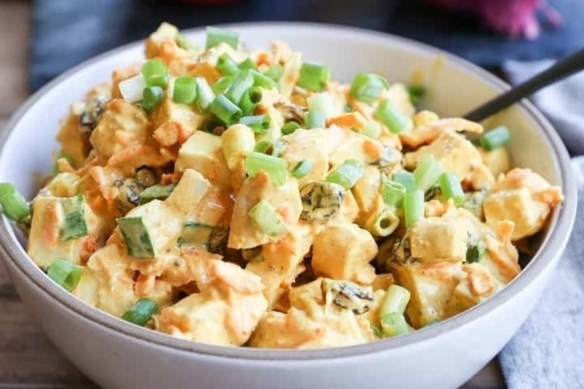 Trader Joe's Curried Chicken Salad.
