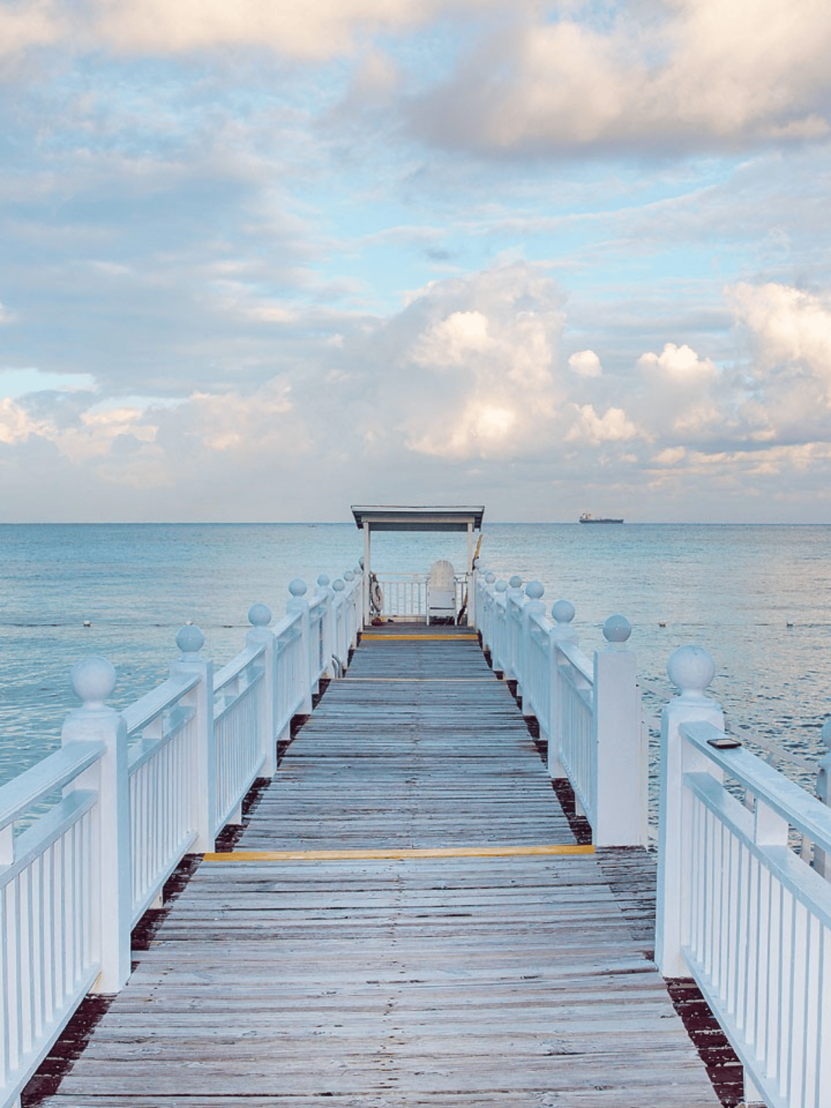 Dock at Jamaica resort. 