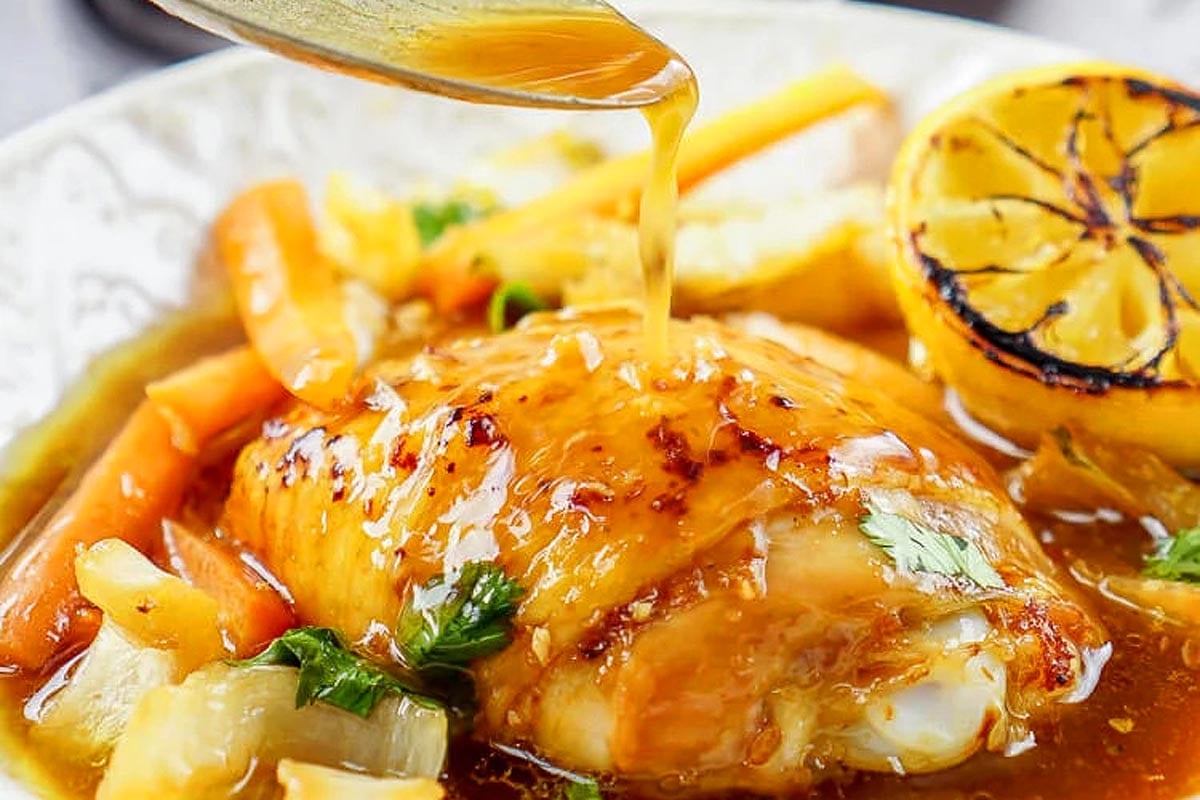 Lemon Chicken Thighs.