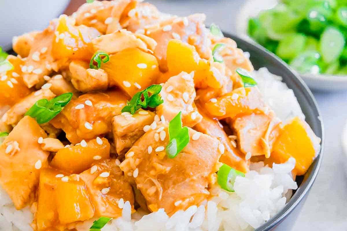 Honey Garlic Chicken.