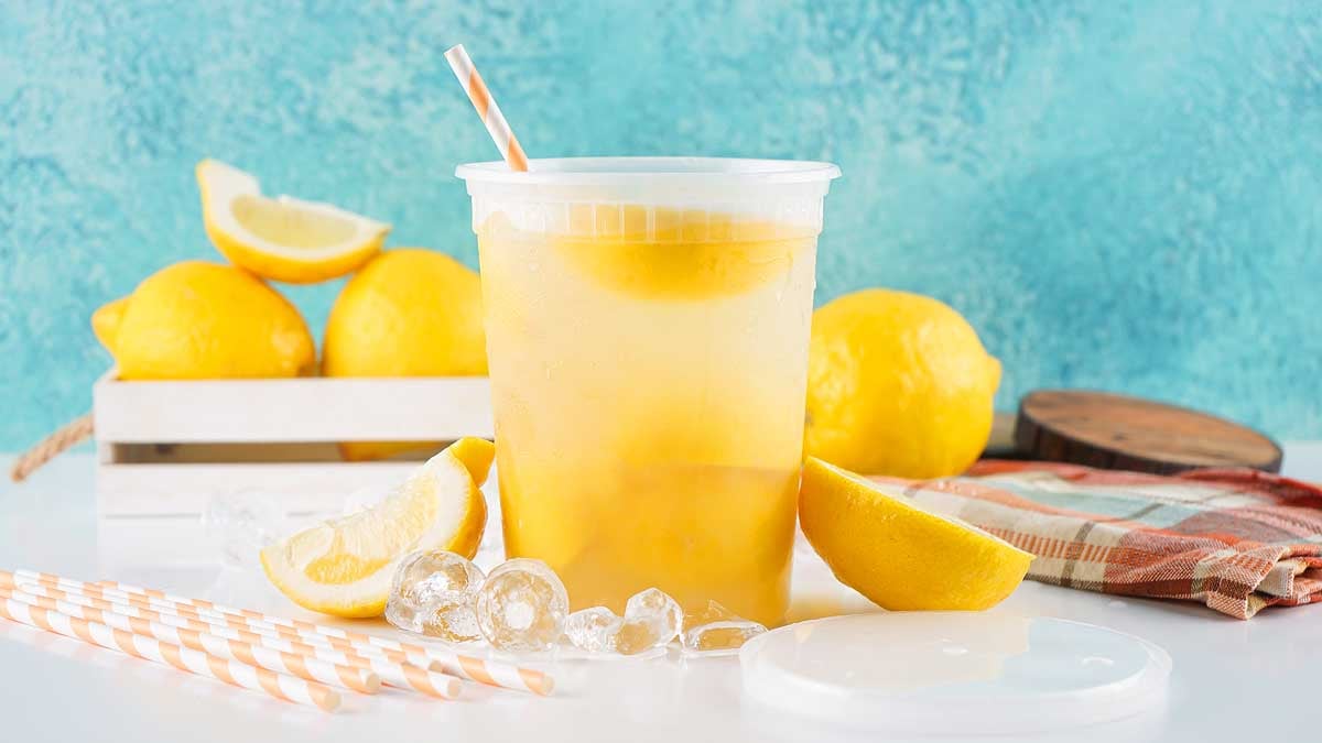 Classic lemonade recipe like you’d find at a summer fair.
