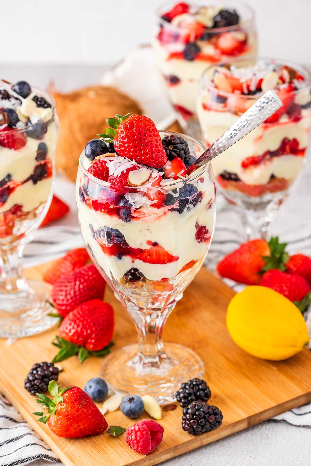 Mixed Berry Parfait - xoxoBella