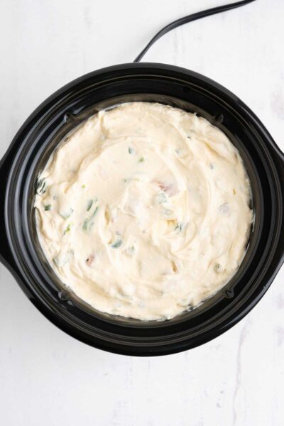 Slow Cooker Jalapeño Popper Dip - xoxoBella