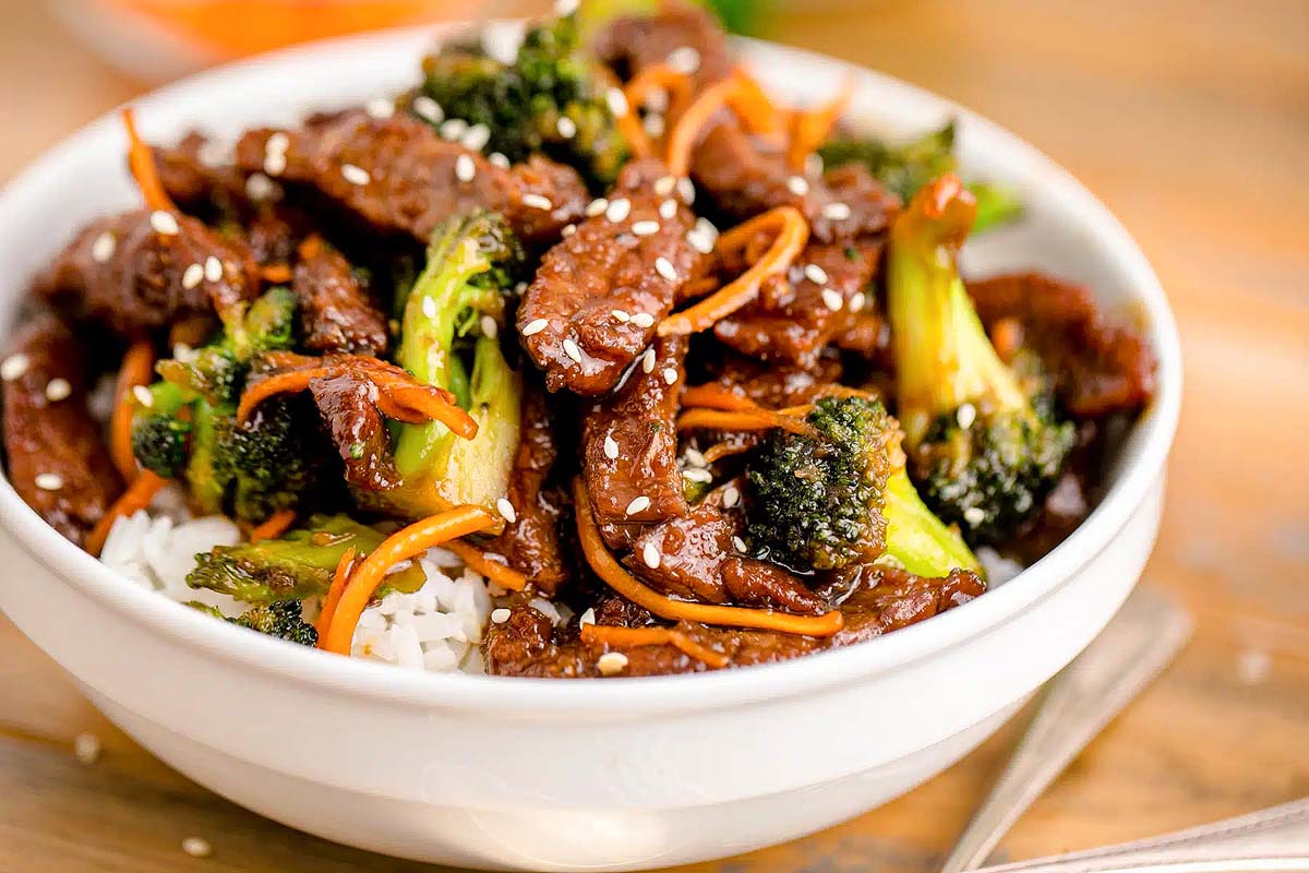 Air Fryer Mongolian Beef.