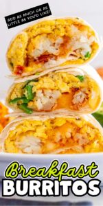 Breakfast Burritos - xoxoBella