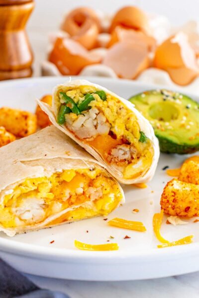 Breakfast Burritos - xoxoBella