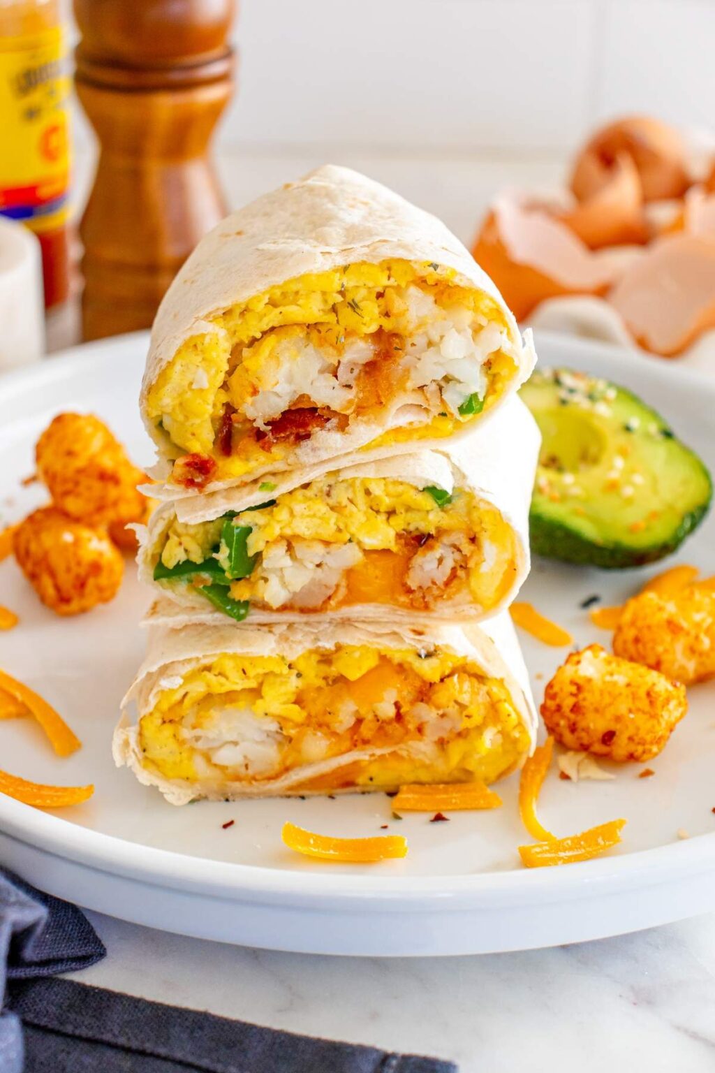 Breakfast Burritos - xoxoBella