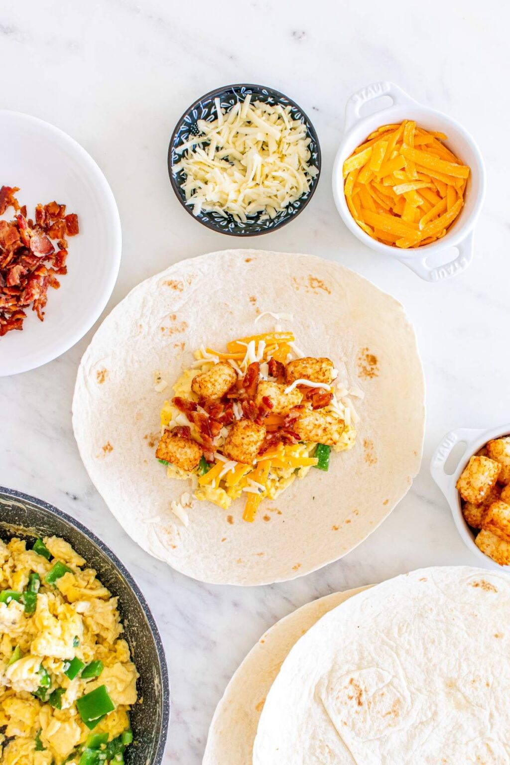 Breakfast Burritos - xoxoBella