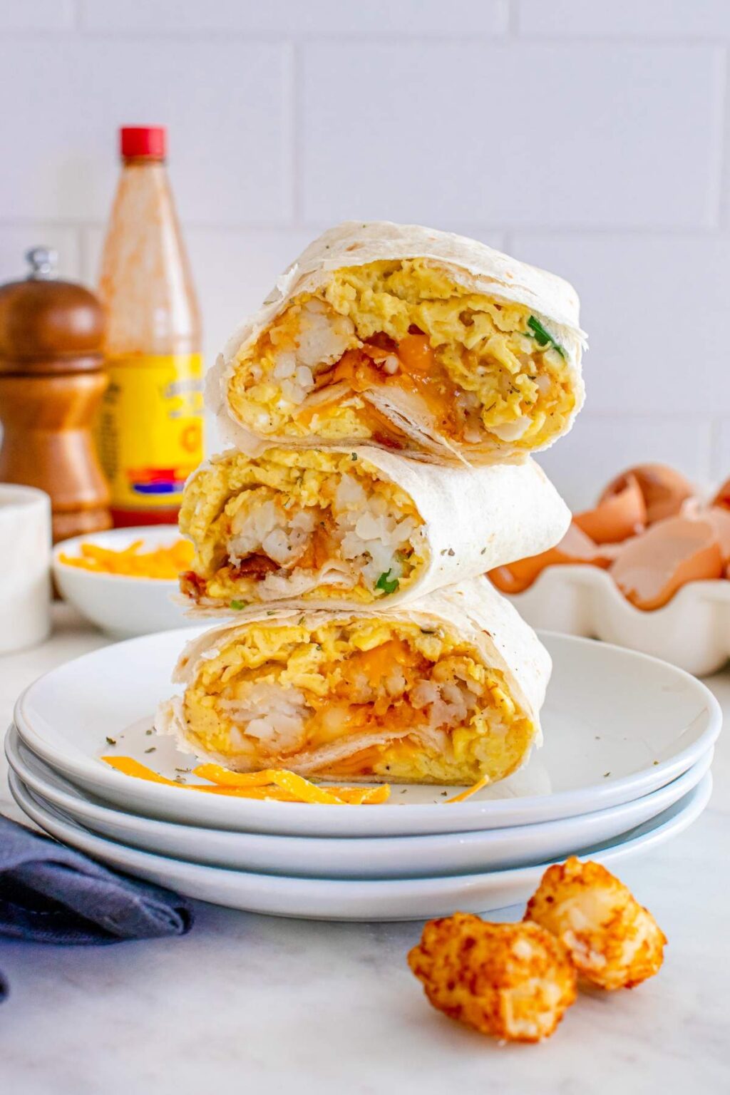 Breakfast Burritos - xoxoBella