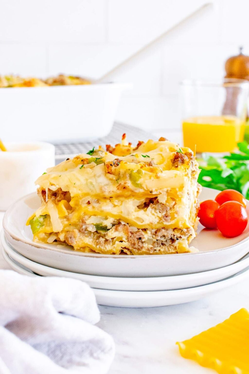 Breakfast Lasagna - xoxoBella