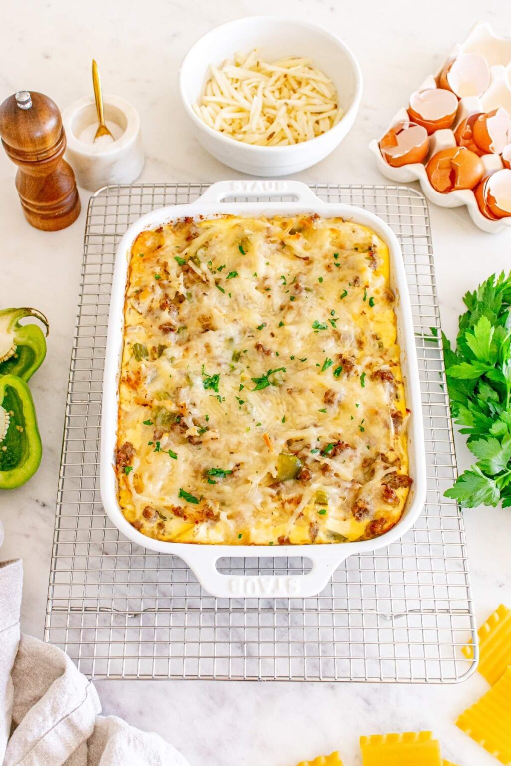 Breakfast Lasagna - xoxoBella