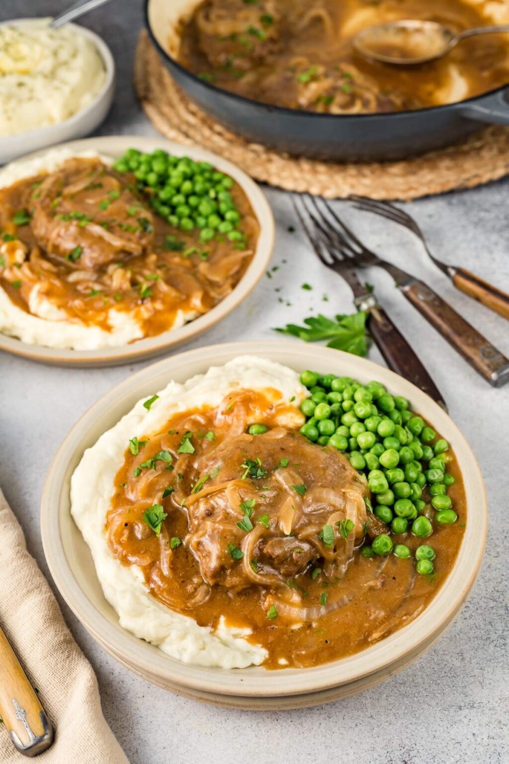 Hamburger Steak And Gravy XoxoBella hamburger-steak-and-gravy-xoxobella