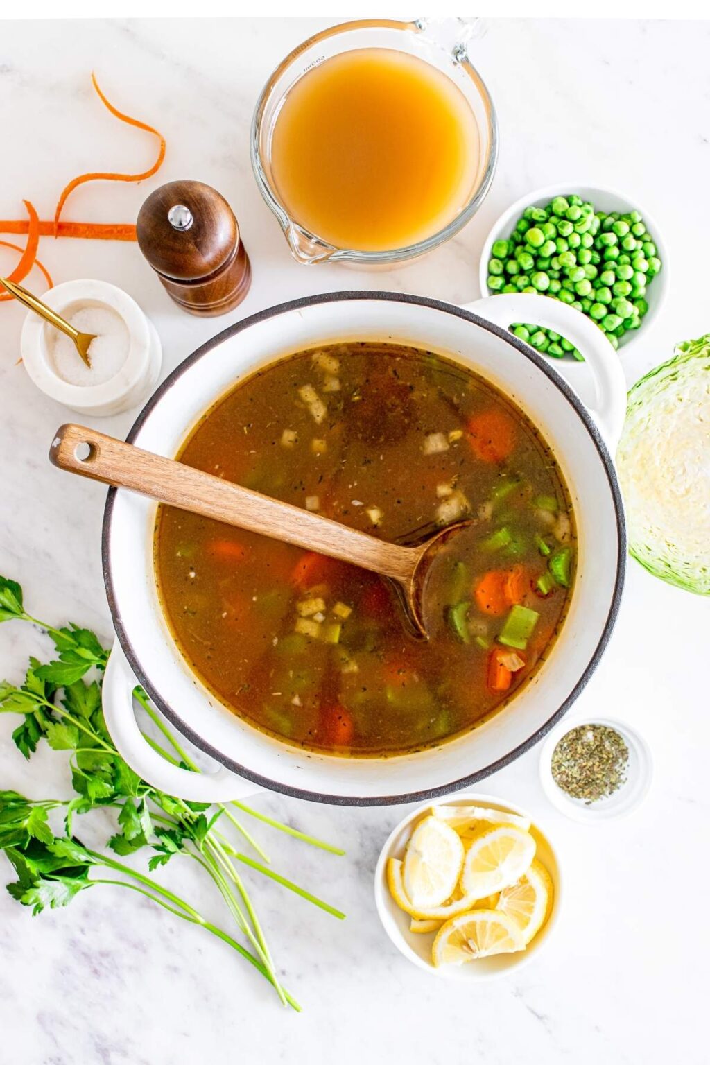 Cabbage Vegetable Soup - xoxoBella