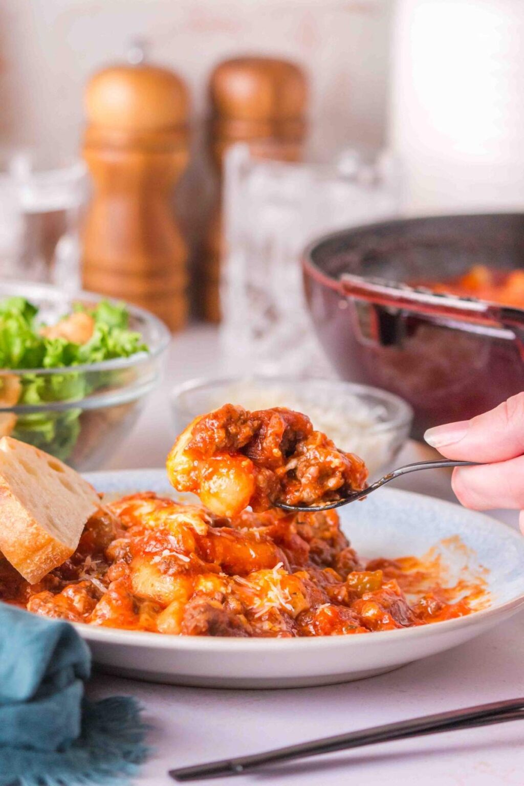 Baked Gnocchi Bolognese xoxoBella