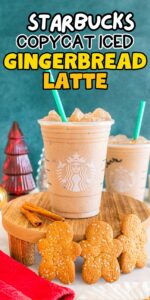 Starbucks Copycat Iced Gingerbread Latte - xoxoBella