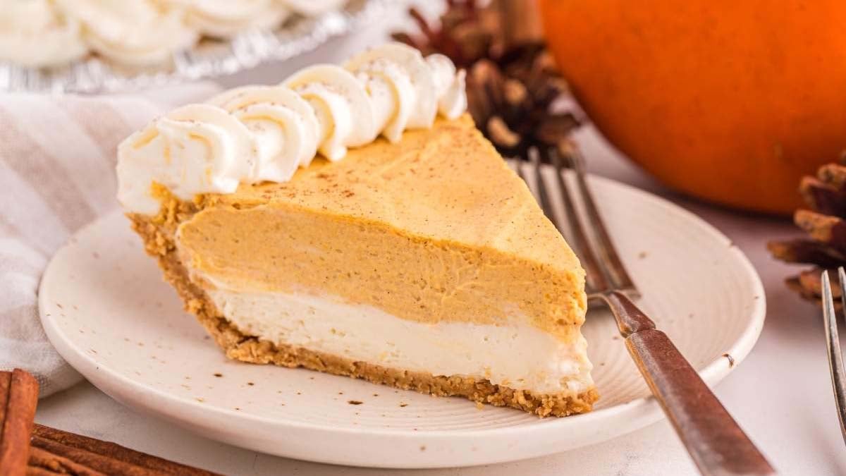 No Bake Pumpkin Pie Cheesecake
