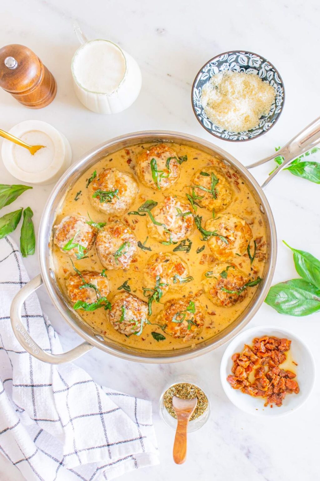 Marry Me Chicken Meatballs - xoxoBella